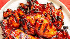 BBQ Chicken Thigh Recipe (Grilled or Baked) Thumbnail