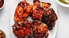 Our Best Grilled BBQ Chicken Thighs Thumbnail