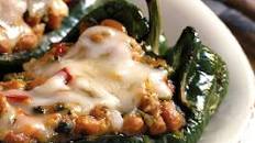 Grilled Stuffed Chili Rellenos or Green Bell Peppers Recipe Thumbnail