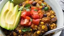 Instant Pot Quinoa Enchilada Casserole Thumbnail