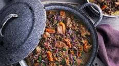 Moroccan lamb and lentil stew Thumbnail