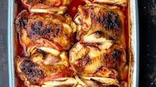 Juiciest Baked Chicken Thighs Recipe Thumbnail