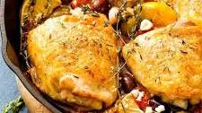 Mediterranean Chicken Thighs Thumbnail