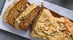 Banana cake with peanut butter frosting Thumbnail