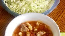 Pozole Rojo (Mexican Pork and Hominy Stew) Thumbnail