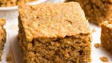 Healthy Pumpkin Oatmeal Snack Cake Thumbnail