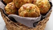 Savory Cheese Zucchini Muffins Thumbnail