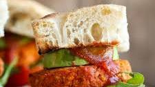 Vegan Sweet Potato Chickpea Burgers Thumbnail