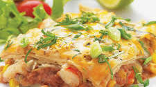 Quick Shrimp Enchilada Bake Thumbnail