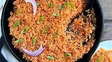 Easy Vegan Jollof Rice Thumbnail