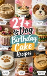 27+ Amazing Dog Birthday Cake Recipes You’ll Love! dog-birthday-cake-ccccc-35877