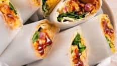 10-Minute BBQ Chicken Wrap