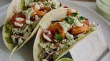 20 Minute Air Fryer Shrimp Tacos