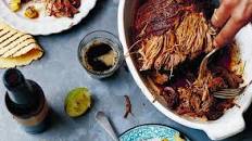 Adobo Brisket with Griddled Pineapple Salsa