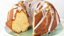 Almond Bundt Cake (with simple glaze)