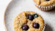 Almond Flour Blueberry Muffins