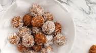 Almost-Raw Carrot Cake Bliss Balls