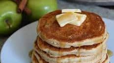 Apple Cinnamon Buttermilk Pancakes