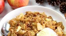 Apple Crisp with Almond Flour