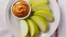 Apple Slices with Peanut Butter Snack