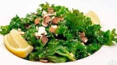 Asian Kale Salad with Ginger Sesame Dressing