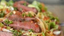 Asian Noodle Salad with Steak