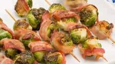 Bacon Brussels Sprout Skewers