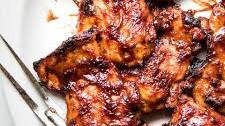 Baked BBQ Chicken Thighs