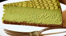 Baked Matcha Green Tea Cheesecake