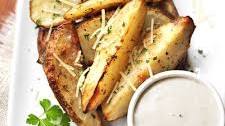 Baked Parmesan Ranch Potato Wedges