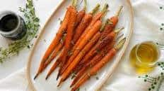 Balsamic-Honey Roasted Carrots Recipe