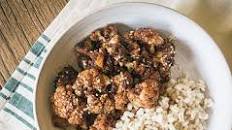 Balsamic Maple Glazed Cauliflower and Barley