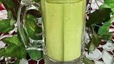 Banana, Avocado, and Spinach Smoothie