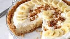 Banana Cream Pie with Graham Cracker Crust