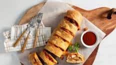 Barbecue Chicken Stromboli