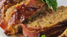 BBQ Bacon-Wrapped Meatloaf