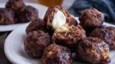 Cheese Stuffed BBQ Meatballs Thumbnail