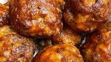 Smoked Barbecue Meatballs Thumbnail