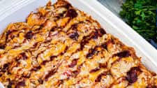 BBQ Chicken Pasta Casserole with Pasta