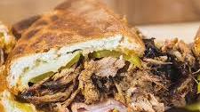 BBQ Pulled Pork Cubano Sandwich