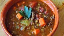 Beef and Lentil Soup