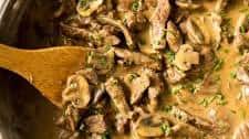 Beef Stroganoff