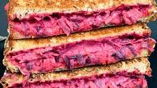 Beetroot Carrot Sandwich