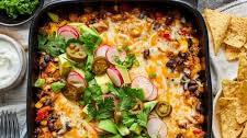 Black Bean Quinoa Enchilada Bake