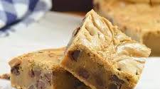 Blondies with Peanut Butter Swirl