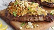 Blue Cheese Crusted Ribeye