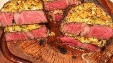 Blue Cheese Crusted Steaks