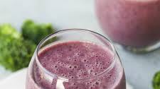 Blueberry Broccoli Smoothie