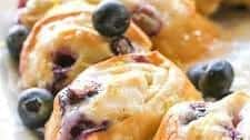 Blueberry Lemon Crescent Ring