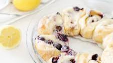 Blueberry Lemon Crescent Rolls